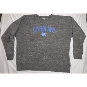 North Carolina Tar Heels Champion Heathered Gray Pullover Mens Size 2XL